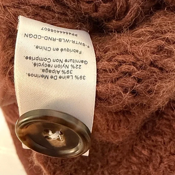 Everlane Mahogany Cardigan Sweater - Picture 4 of 4